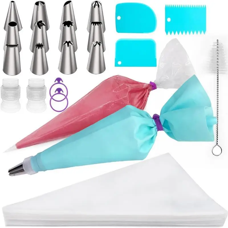 121pcs cake decorating tools set nozzle set for cake decorations decor cake set