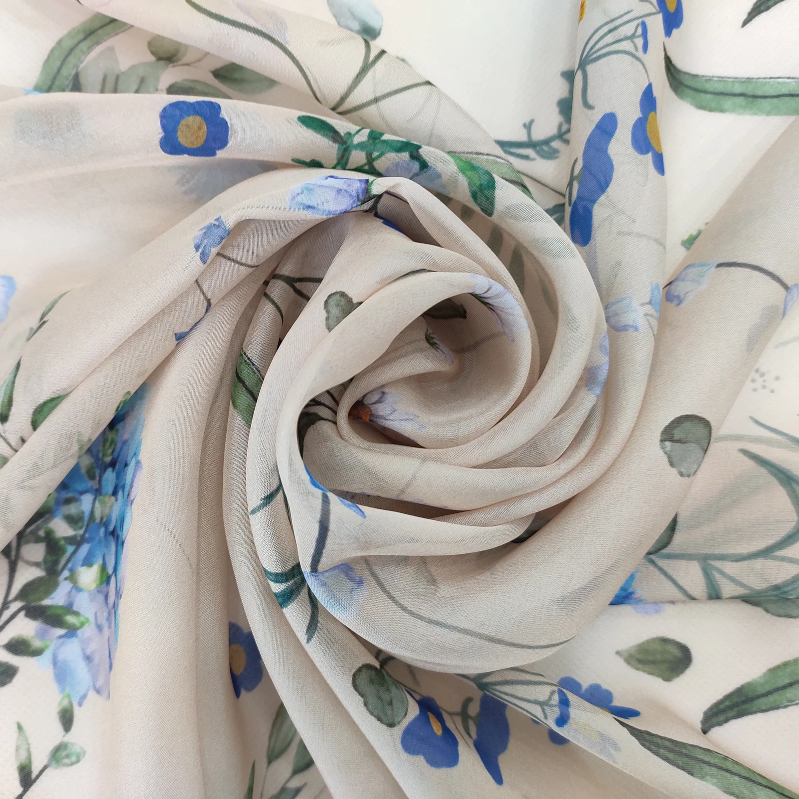 
Hot Selling Factory Digital Printing Silk Fabric 100% Pure Custom Printed Silk Fabric 