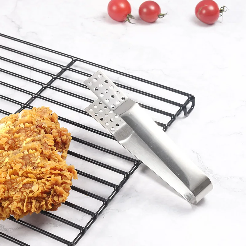 Щипцы для барбекю прищепки из нержавеющей стали 5 дюймов салата стейка