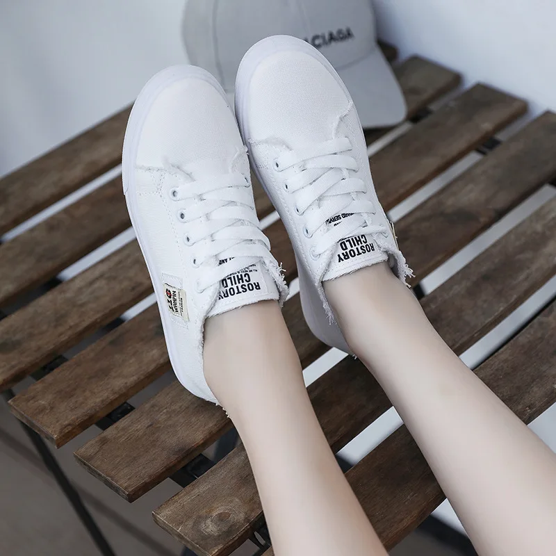 Nice design girls shoes fashion casual women canvas shoes