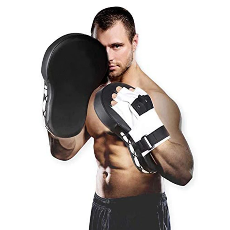 Пользовательские MMA тренировочные силовые мишени перфорированные полиуретановые перчатки боксерская