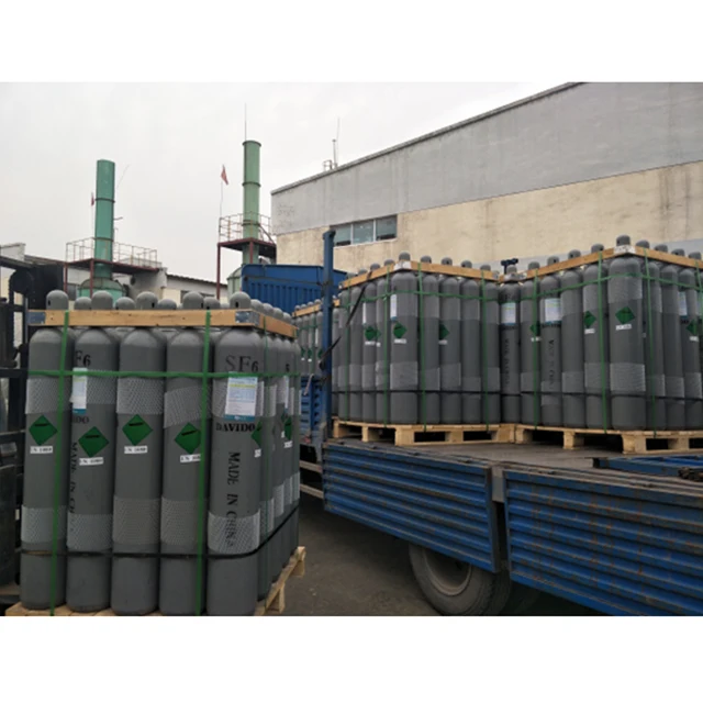 Высококачественный газовый баллон SF6, заправка 99.99% чистоты, газовый гексафторид Серы SF6, цена