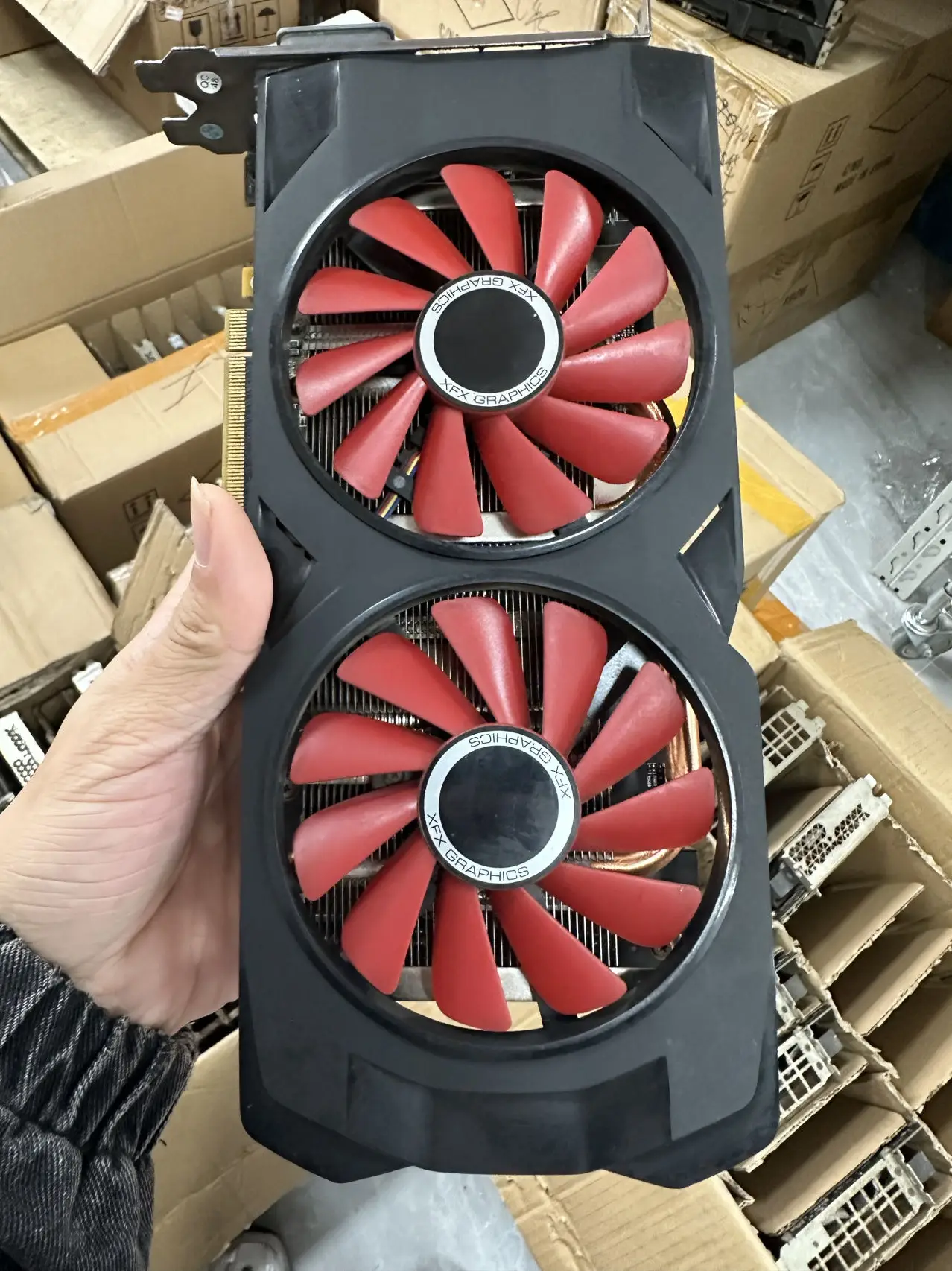 RX580 8GB DDR5 256bit tarjeta de video GPU Gaming Graphics Cards Computer Display Card for Desktop VGA Card