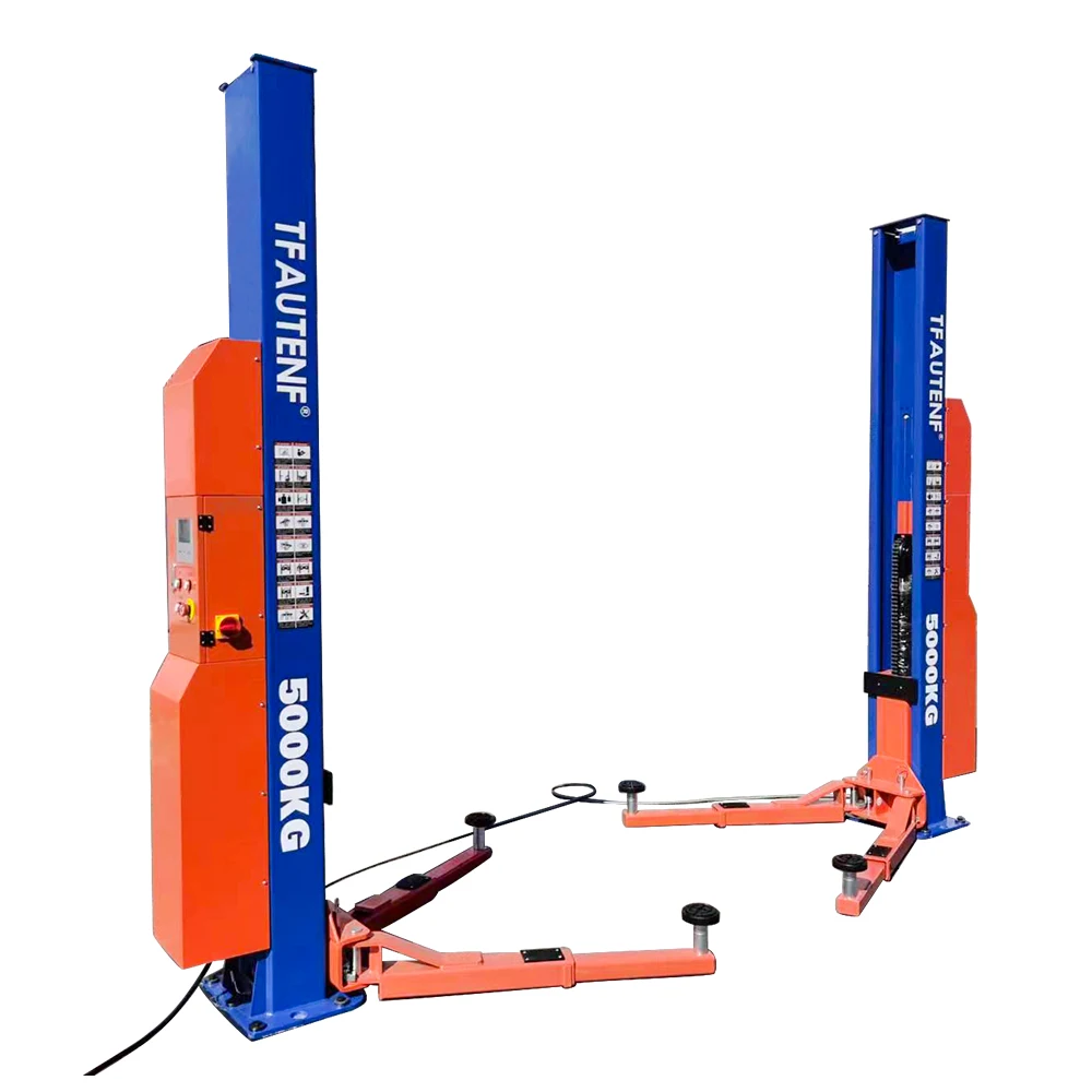 1820mm 2 post car lift heavy duty intelligent car hoist 2 post lift 5 ton
