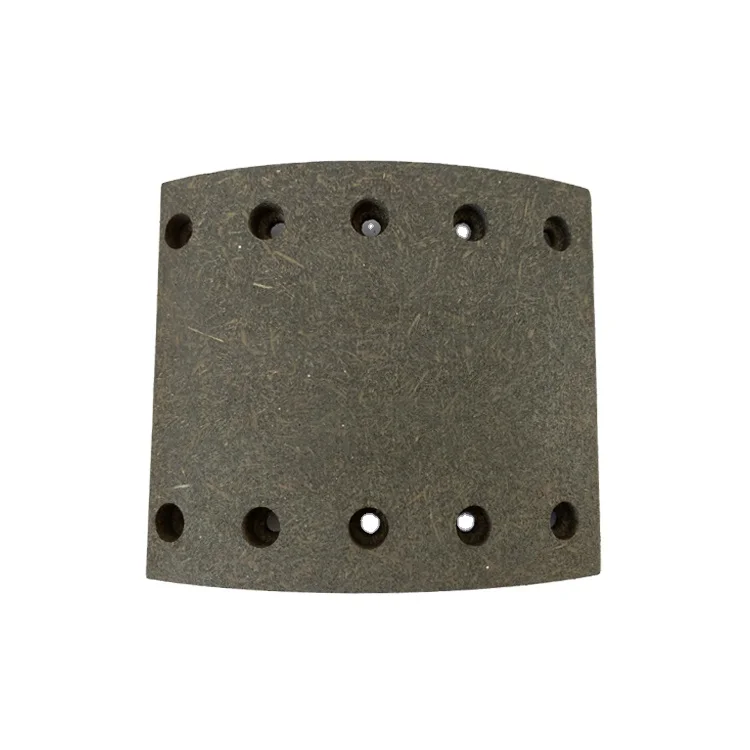 Excellent quality heavy truck spare part brake lining brake pad