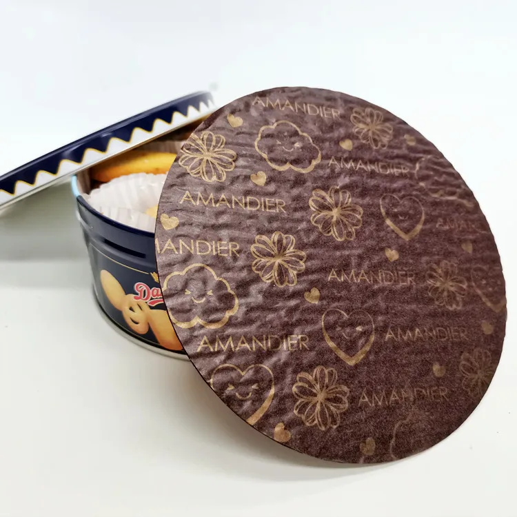 
Food grade chocolate paper cushion pad candy pad 