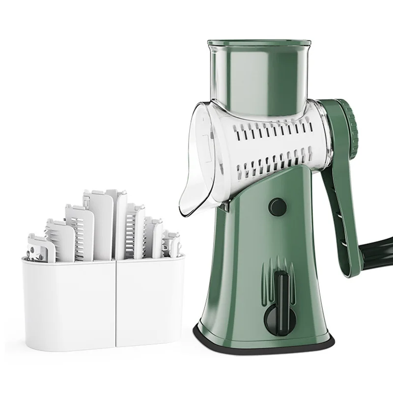 Extra Coarse And Ribbon Grater Steel Kitchen Slicer Food Chopper Steel Blades Manual Fruit Food Vegetable Grater Slicer Cutter