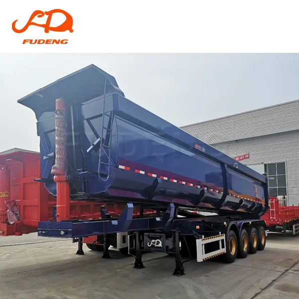 Гидравлический задний самосвал, 3 оси, 40 кубических метров, самосвал, полуприцеп, продажа