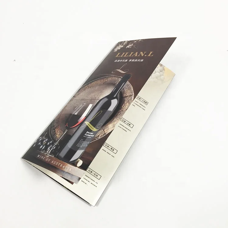 Glossy Paper Custom Paper Brochure / Booklet / Flyer / Catalog Printing