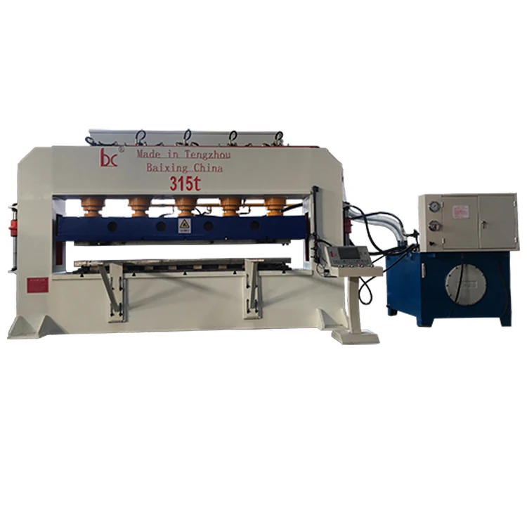 Hydraulic press for press forming of freight car compartment panel 315 ton hydraulic machine