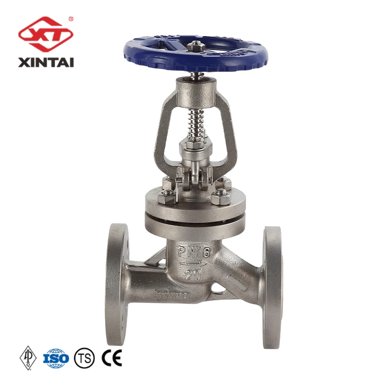 
Quality product J41W-16P GOST globe valve DN20 stainless steel masoneilan valve globe 