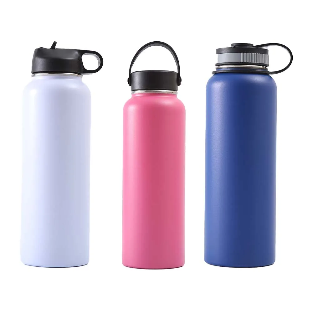 Hydro Cell Stainless Steel Water Bottle W/Straw & Wi Vacuum Flasks And Thermos With Double Insulated