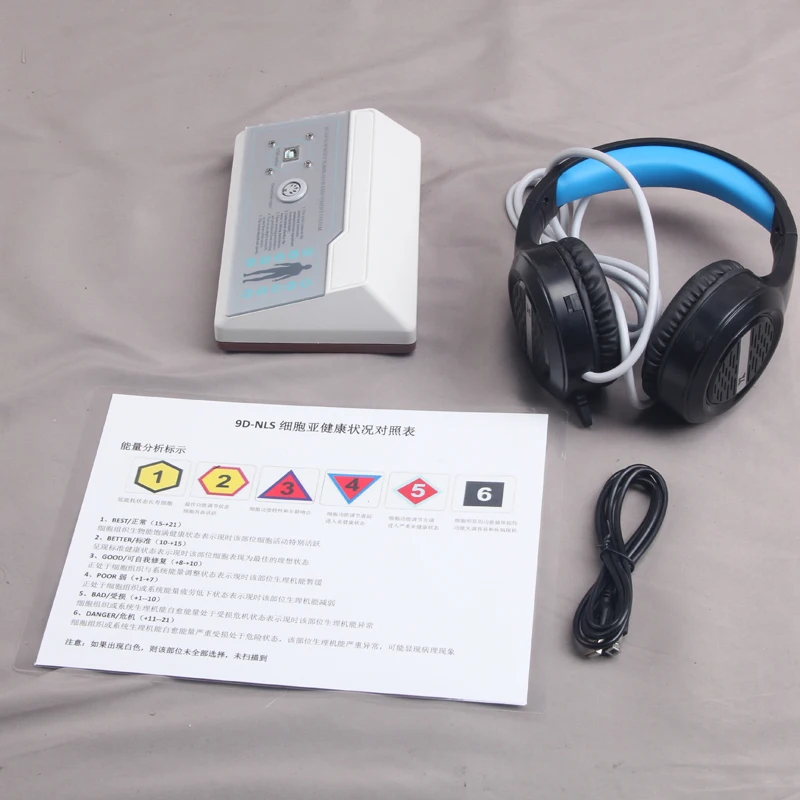 9D NLS Bioresonance Machine Meta Therapy Vegeto Reprinter Vera-Test Spectrum Etalon-Object CELL Diagnostics Sub Body Health