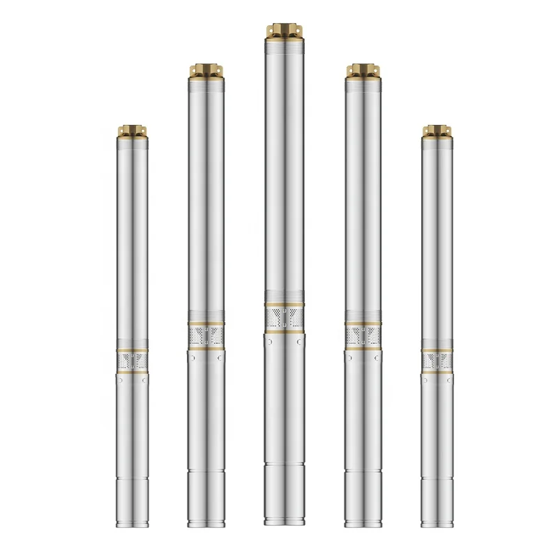Moonpump 4SDM-6T из нержавеющей стали Электрический 1 5 дюймов 3 фазы 220 В л.с. глубина 200 м
