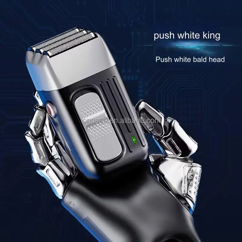 Portable 3D Triple Mini-Shave Reciprocating Electric Shaver Multifunction Barber Razor Hair Clipper USB Rechargeable Cordless