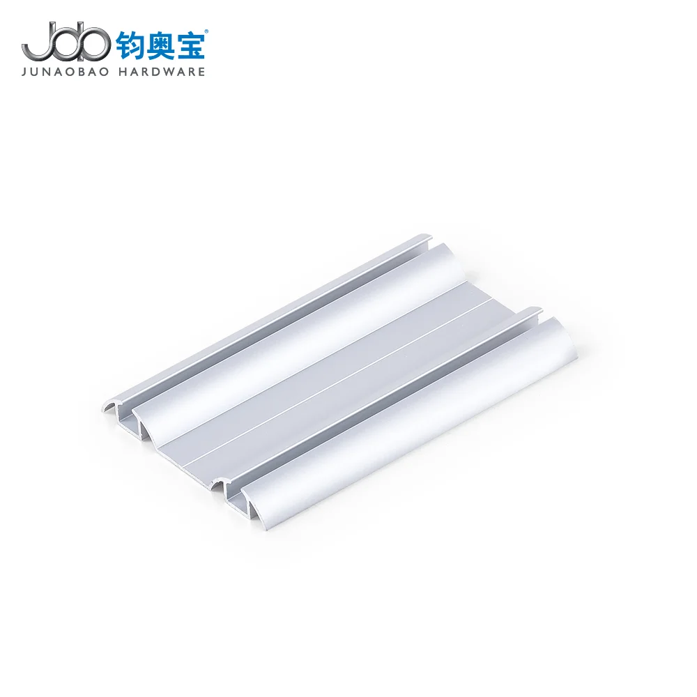 Junaobao factory price 2m 3m 6m glass sliding door roller oxide aluminium profiles for kitchen