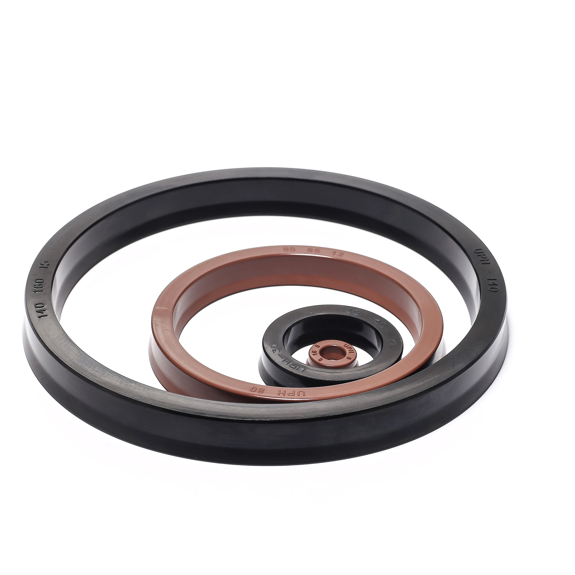 NBR FKM FPM Material UN USH UPH Rod Oil Seal For Hydraulic Pistons