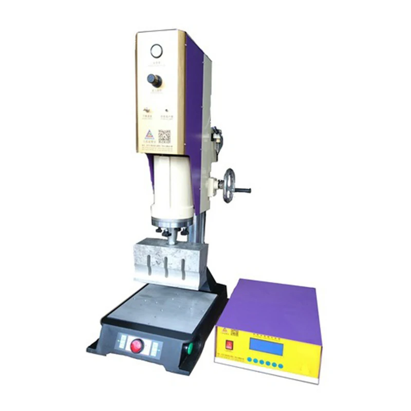 Automatic 20kHz Ultrasonic Plastic Welder Machine Multifunctional Nylon Fabric Nonwoven Construction 220V Ultrasonic Welding