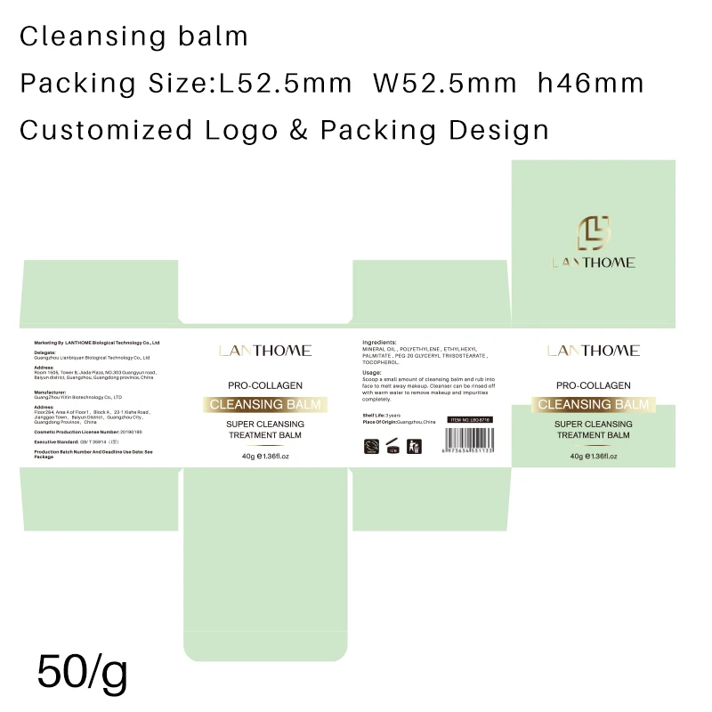 Makeup Removal Balm With Moisturizing Gentle Deep Cleansing Refreshing Deep Cleansing Balm