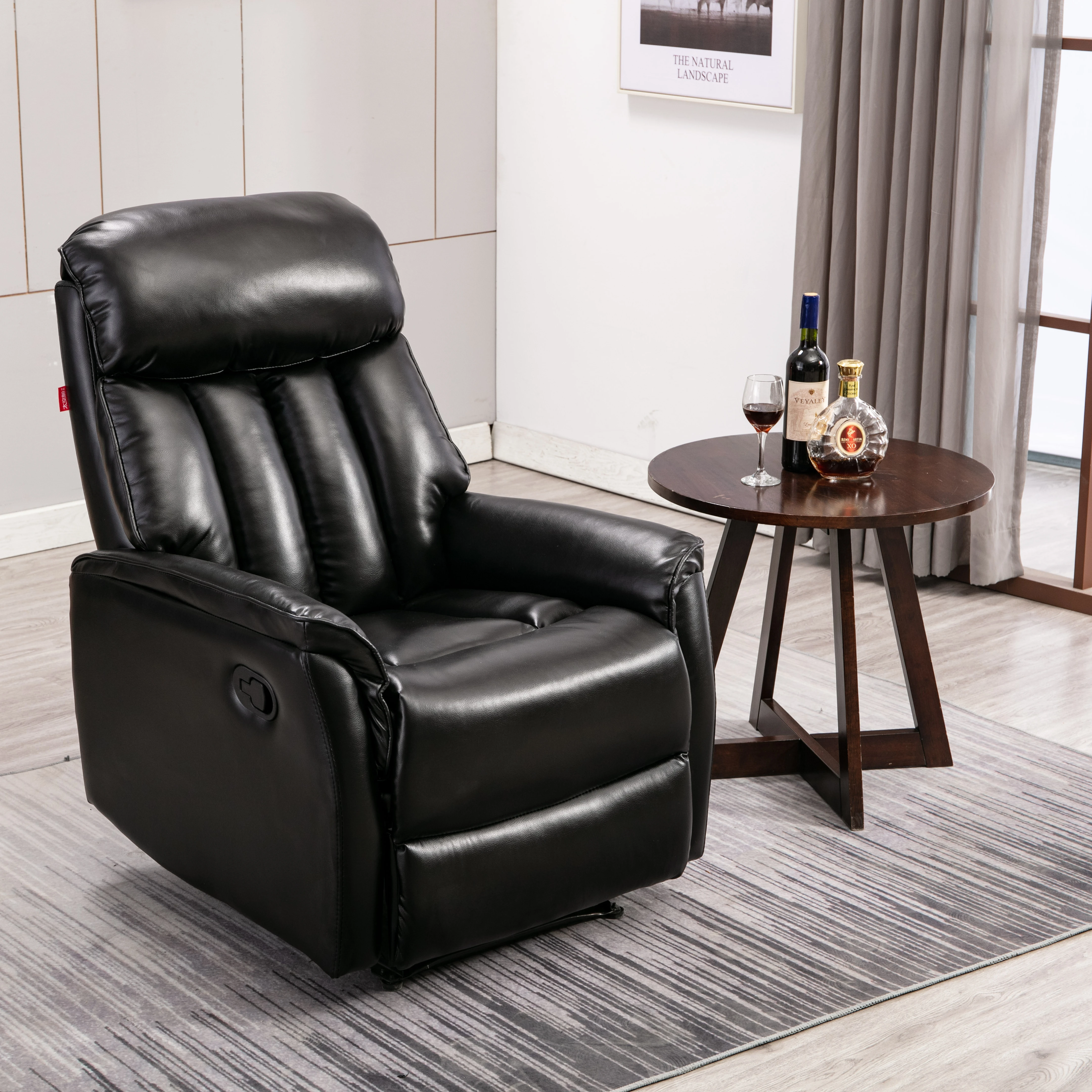 Wholesale Manual Faux leather Recliner Chair,Living Room Recliner Chair