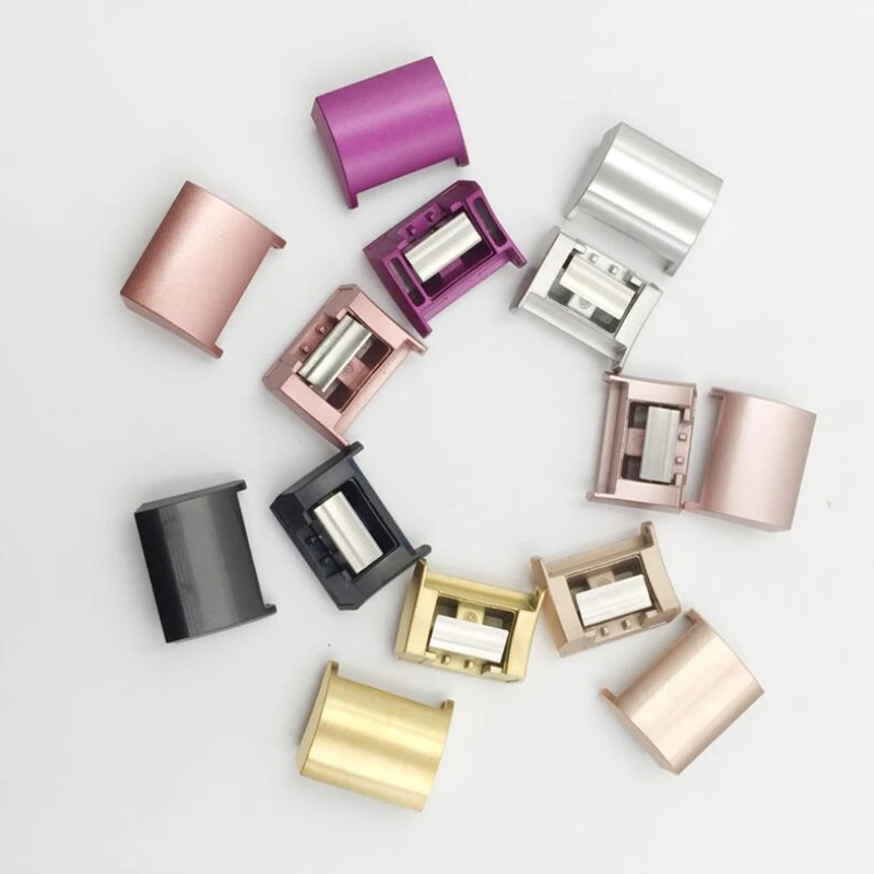 18mm 316L Stainless Steel Metal Watch Band Adapter Replacement for Fitbit Charge 2 Armband Strap Connector