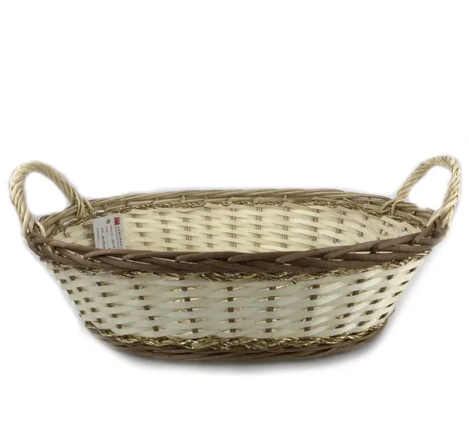 
wholesale cheap large wicker food basket 