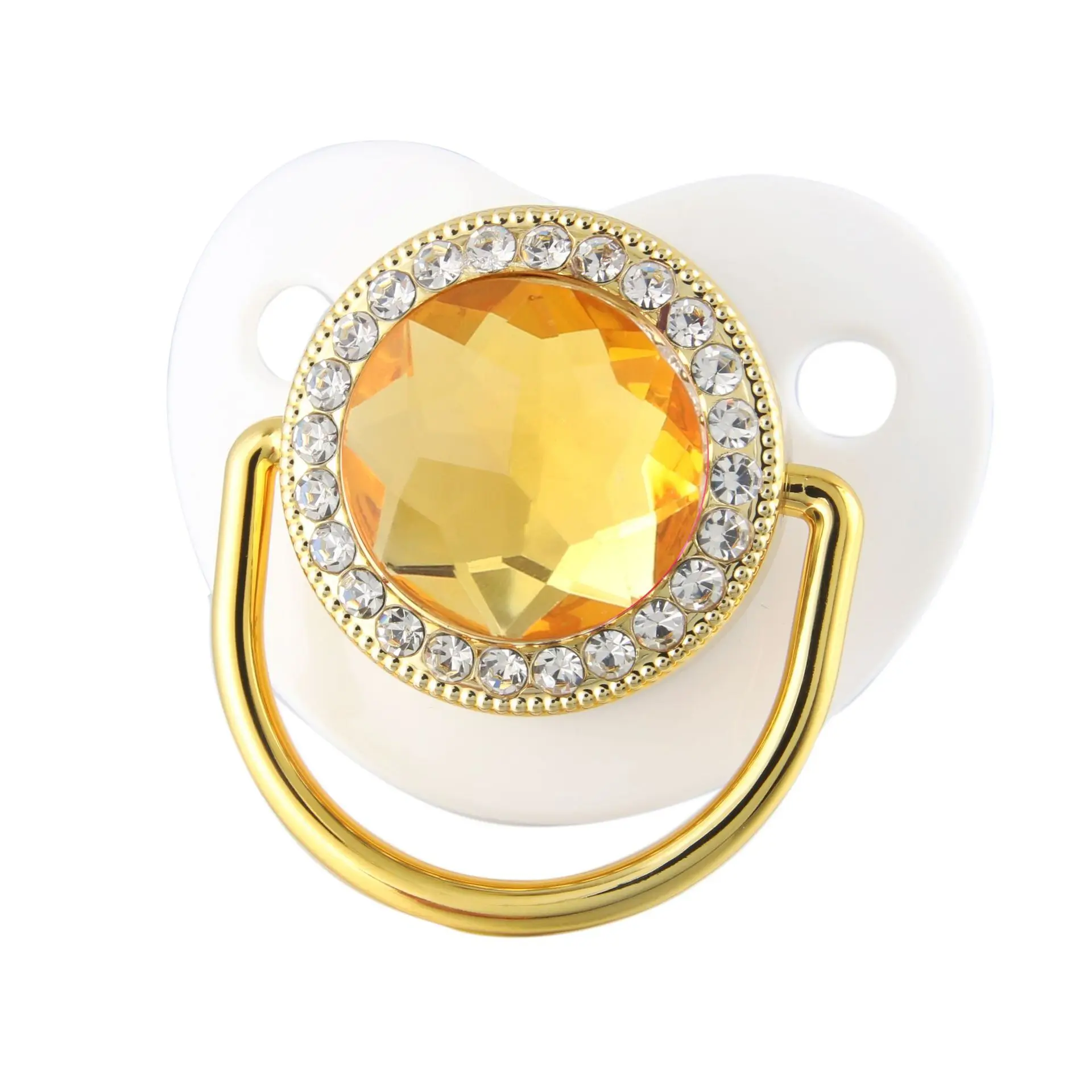 2024 Hot Quality Explosive Silicone BPA-Free Blind Pacifier Baby Rattle Bite Music Toy Pacifier Holder