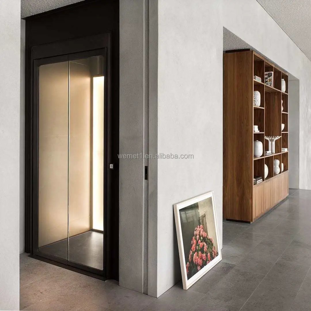 indoor outdoor vertical hydraulic house villa lift passenger elevators residential elevator small home lift