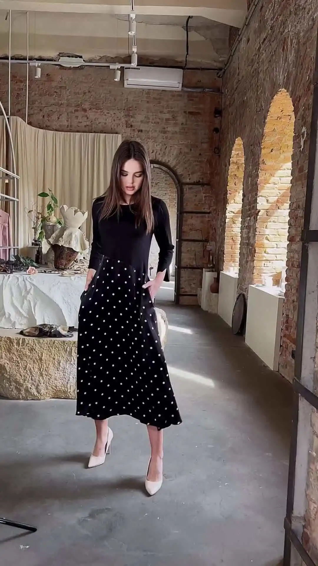 2024 Women Dress Female Fashion Long Sleeve Floral Print Long Maxi Dress Ladies Casual Ankle-length Vestido