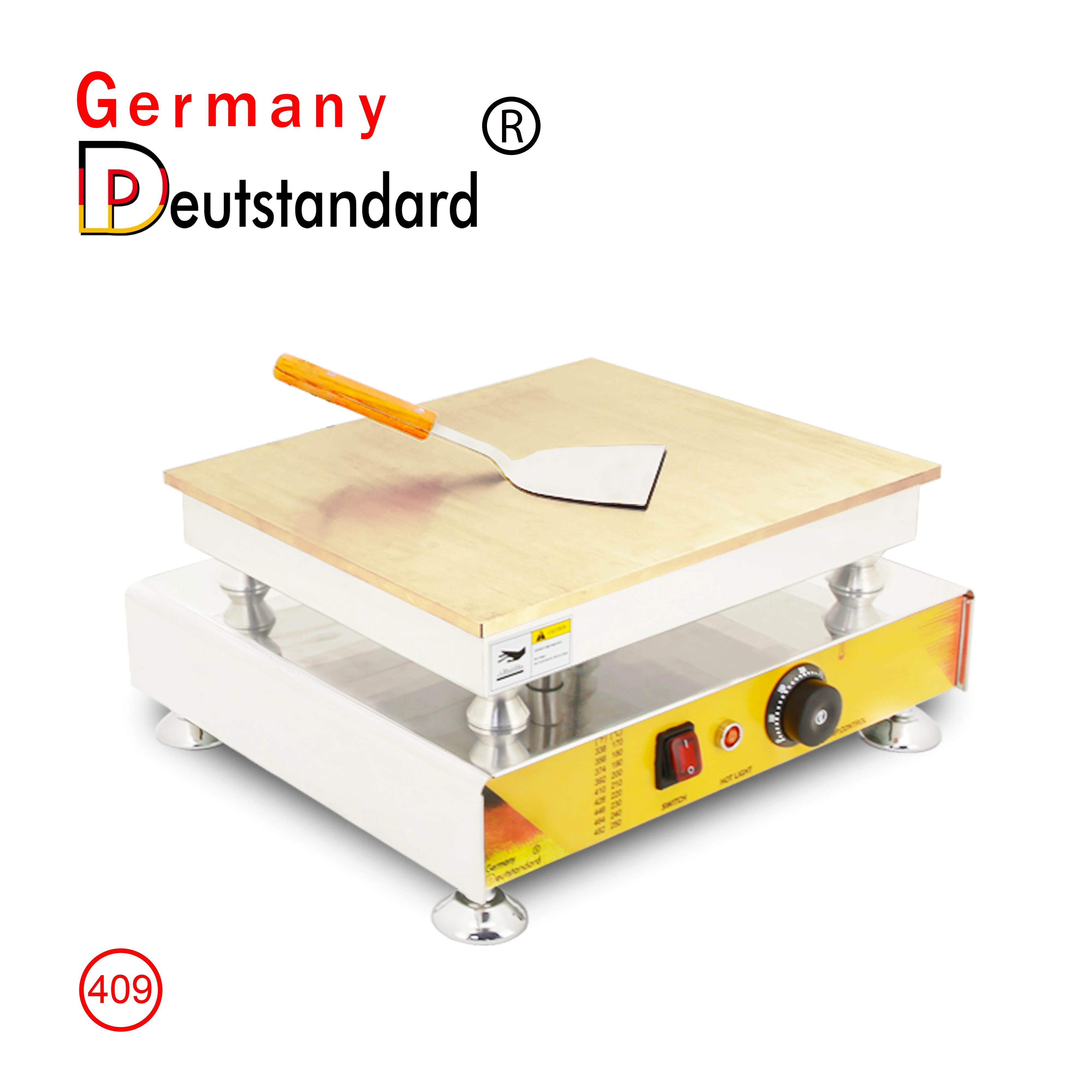 Commercial Stainless Steel Electric Griddle factory Machine high quality