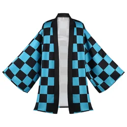 Wholesale Demon Slayer Halloween Kimono Cosplay Kochou Shinobu Tanjirou Tanjirou Long Cape Coat