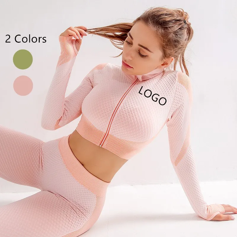 New Listing gym clothing for women two piece yoga set With New Stream Athletic Apparel