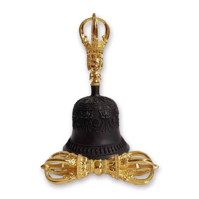 Пестик Mortero Тибетский для медитации, нож Бронзовый в стиле пестика, кинжал, 16 см, Dharma