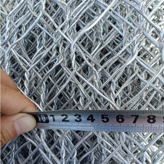 Factory price good Quality 2x1x1m 2x1x0.5m Galvanized Galfan PVC Coated Wire Mesh Basket Price
