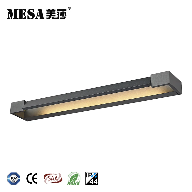 Zhongshan Produced Nordic Style Hotel Bathroom Wall Mounted Waterproof Mirror Lamp