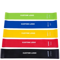 Wholesale Fitness Stretch Mini Latex Rubber Loop Bands