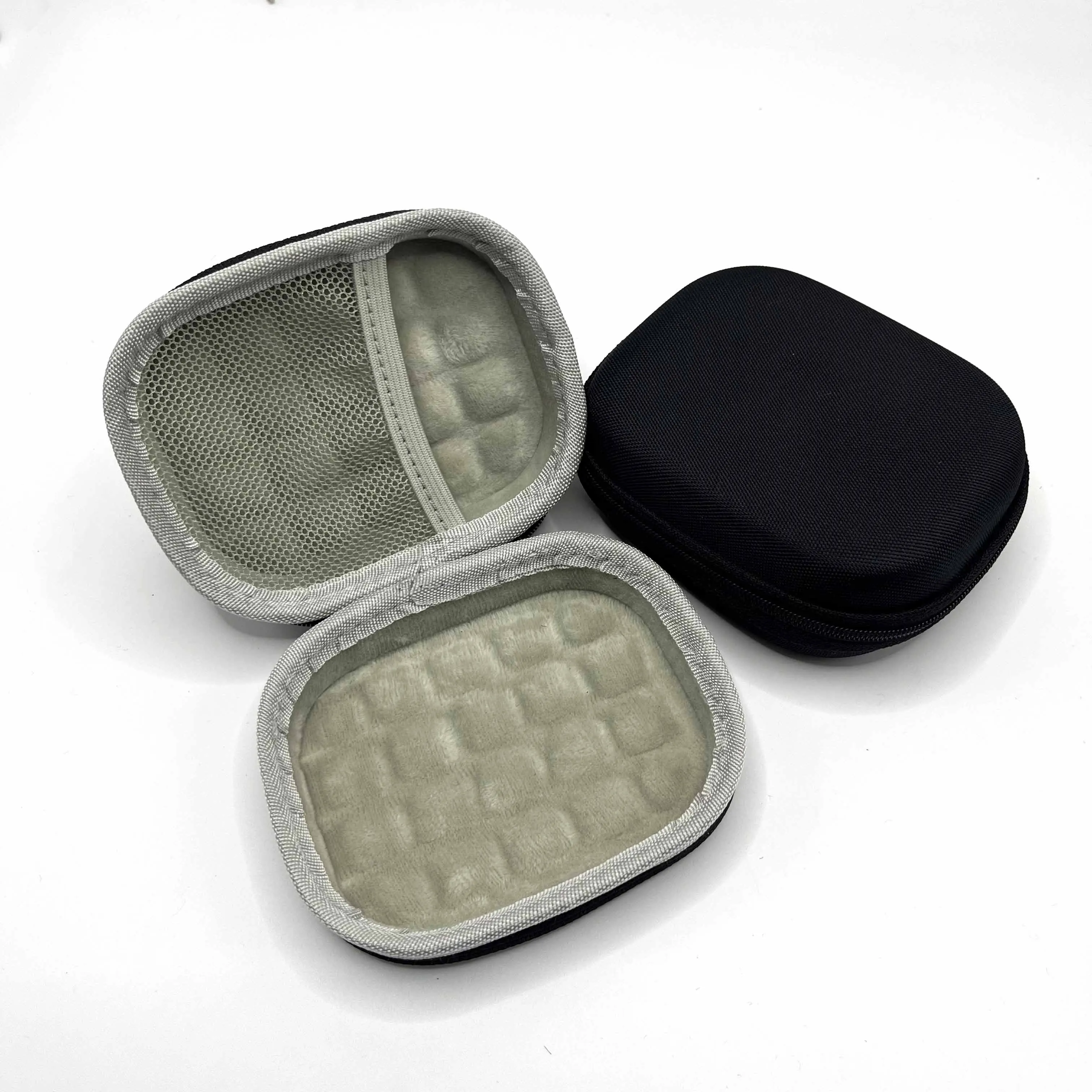 Custom Protective Travel Shockproof CCD bag Portable Small Accessories Organizer Storage Zipper Pouch