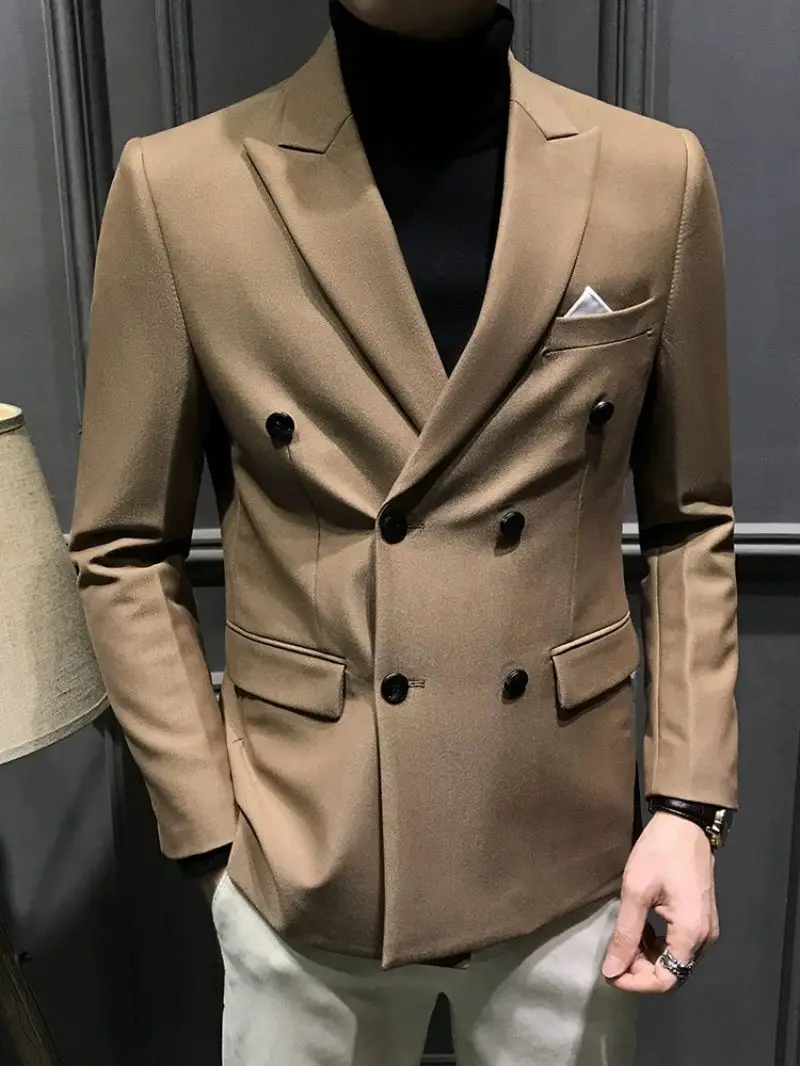 OEM Custom High Quality blazer hombre formal Groom Suit For Wedding Business Suit Plus Size Men Suit 3 Pieces slim/button