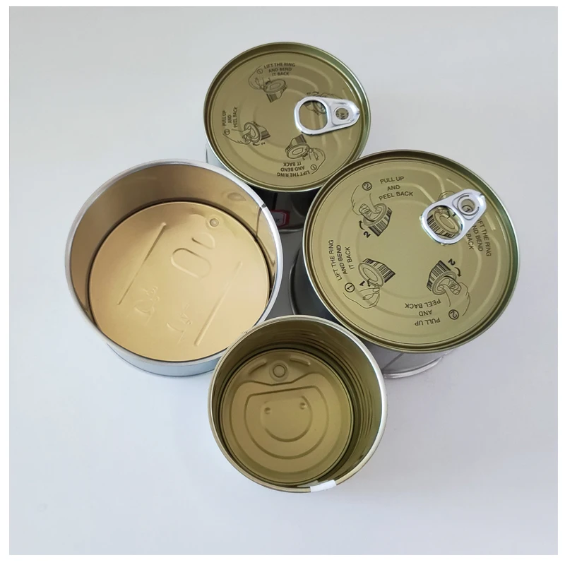 Chinese Supplier Hot Sale Wholesale Food Grade 3-Piece Empty Tin Cans for Food Packaging Milk Coffee Tea Tomato Fish Meat