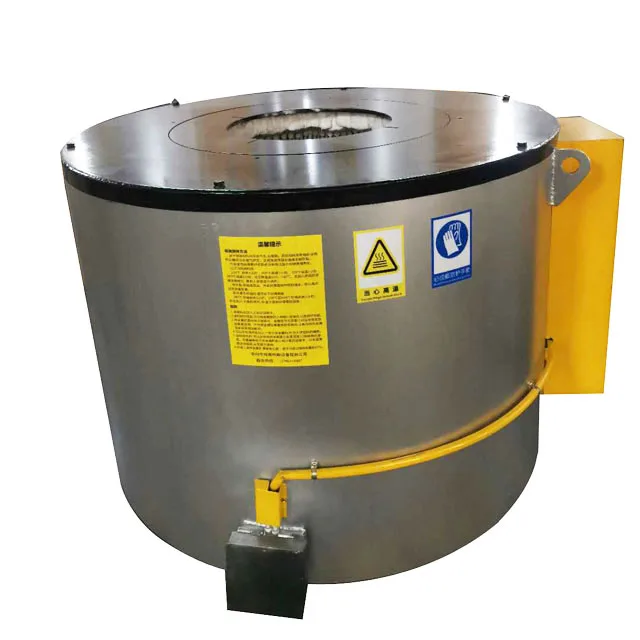 Aluminum Ingot Electric Resistance Crucible Melting Furnace For Sale