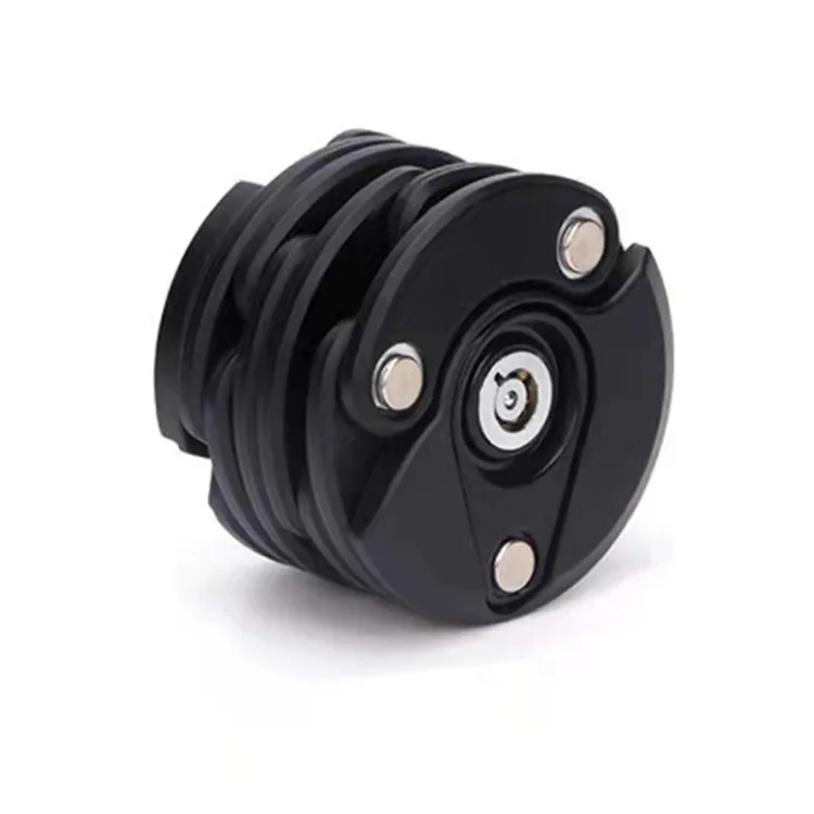 New Design Hamburg Bicycle Cylinder Lock Anti Theft Security Bicycle Lock Folding Steel Lock