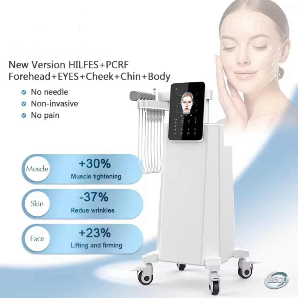 Professional PEFACE Pe Face Vline Face Electromagnetic Radio Frequency rf Release Neck Muscles Eyes Lifting Anti-Aging Machine