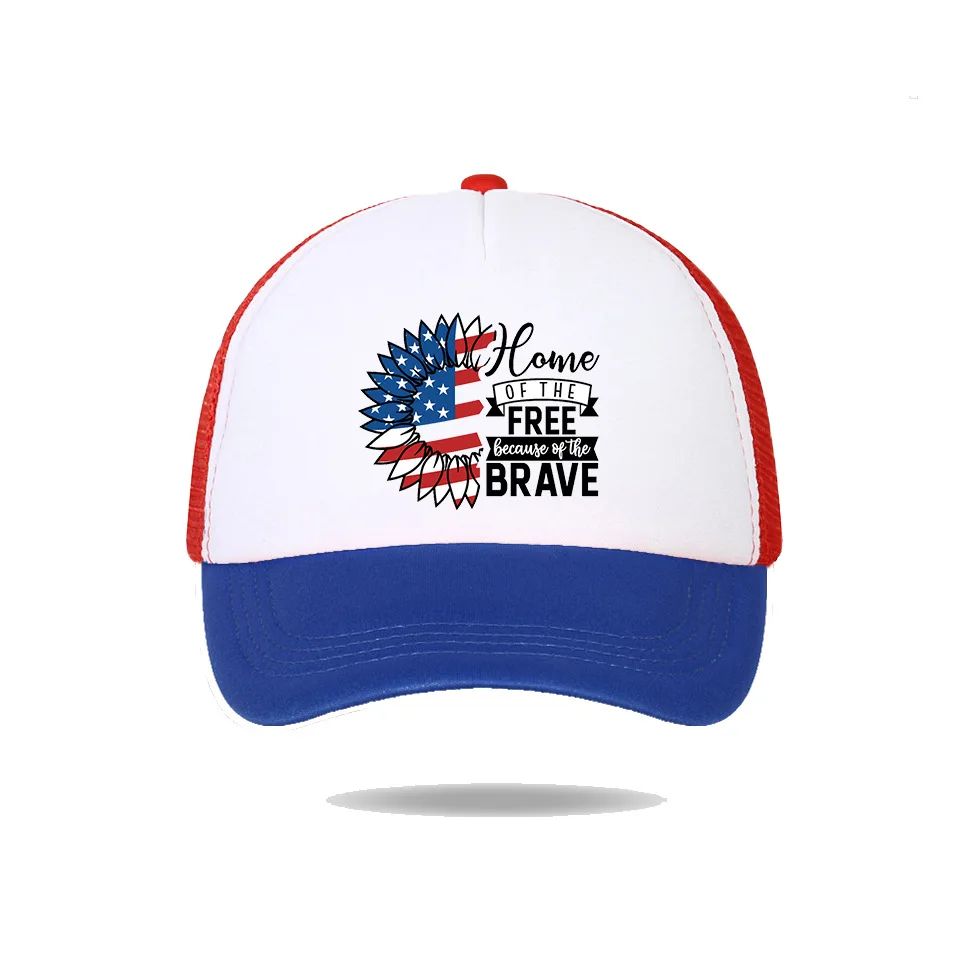 2024 USA American Flag Baseball Hats 4th of July Cap Independence Day Patriotic Tactical Cap American Flag Trucker Hat