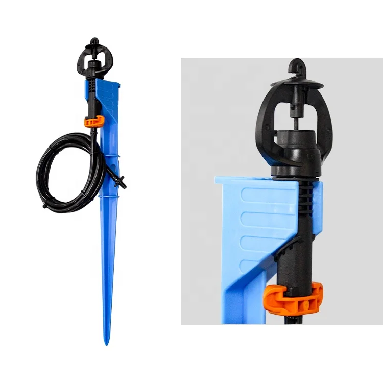 SUPERNETs Agriculture Irrigation Pressure Compensated Micro sprinkler with stake