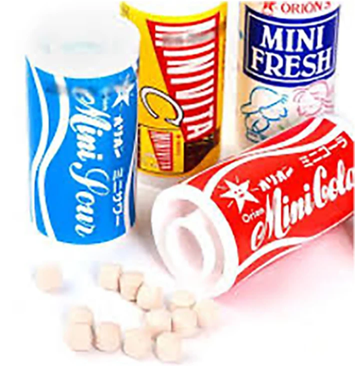 Traditional refreshing taste and bubbles snack candy hard sweet