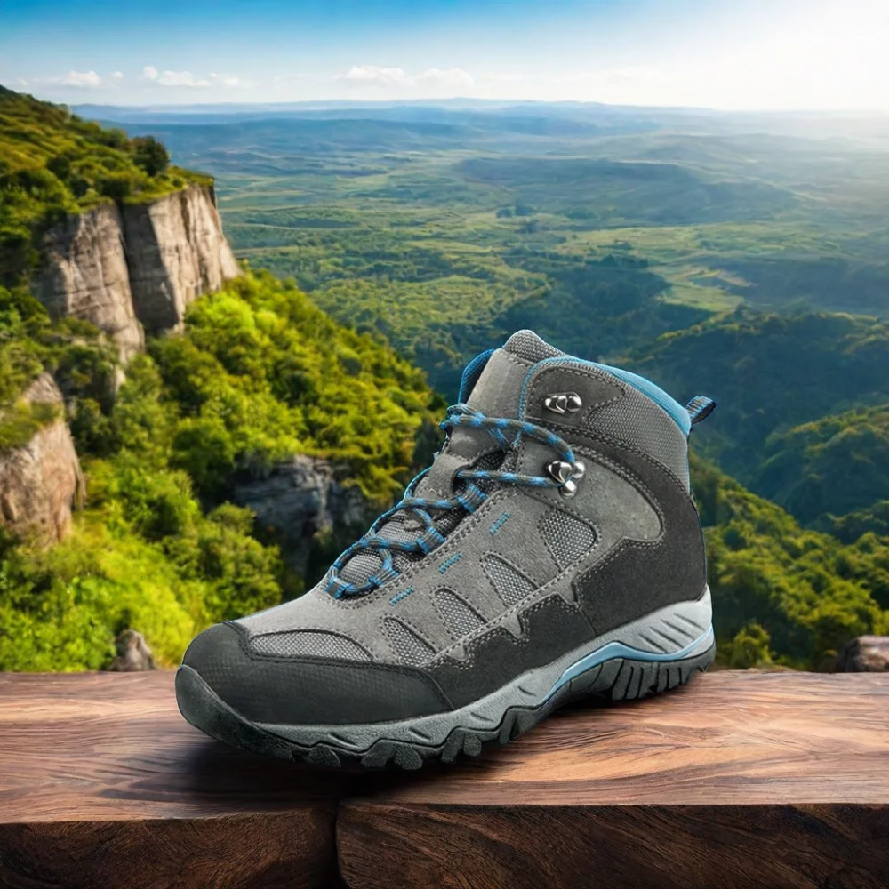 High Quality Travel Leather Outdoor Hiking Shoes Comfortable Trekking Shoes for Men