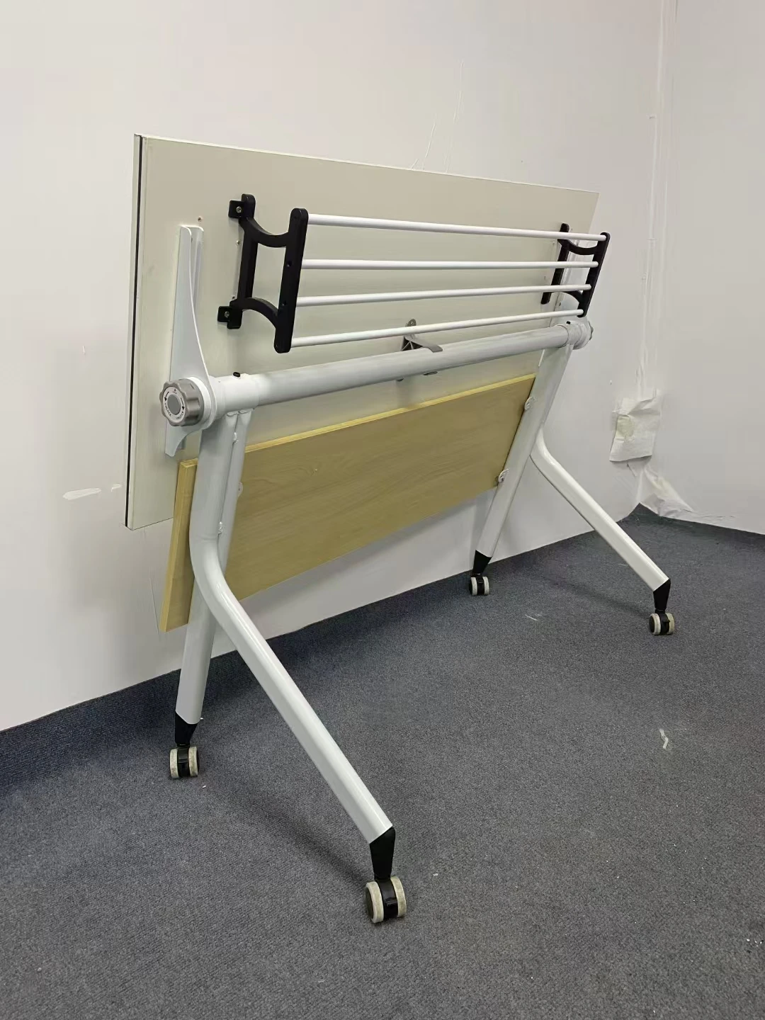 hot sell Office Furniture Workstation Foldable Training Table Meeting Room Table Large Small Folding Flip Top Table