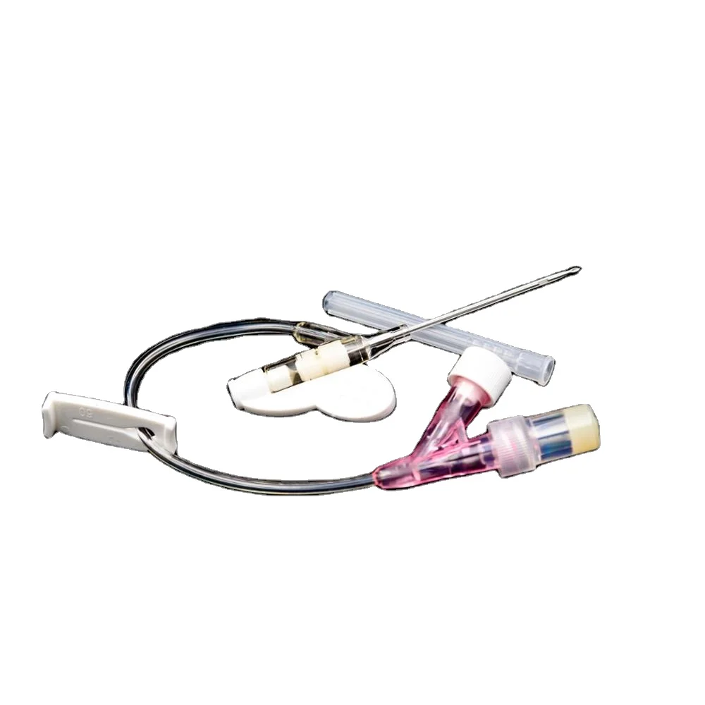 Медицинский закрытый катетер IV, цветной Медицинский катетер IV/Ветеринарные продукты y-типа