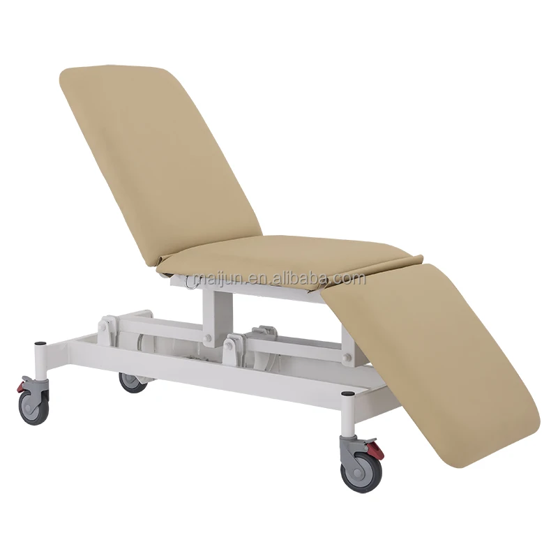 Chiropractic Stretcher Manufacturer electric three motors three fold/section treatment table height adjustable