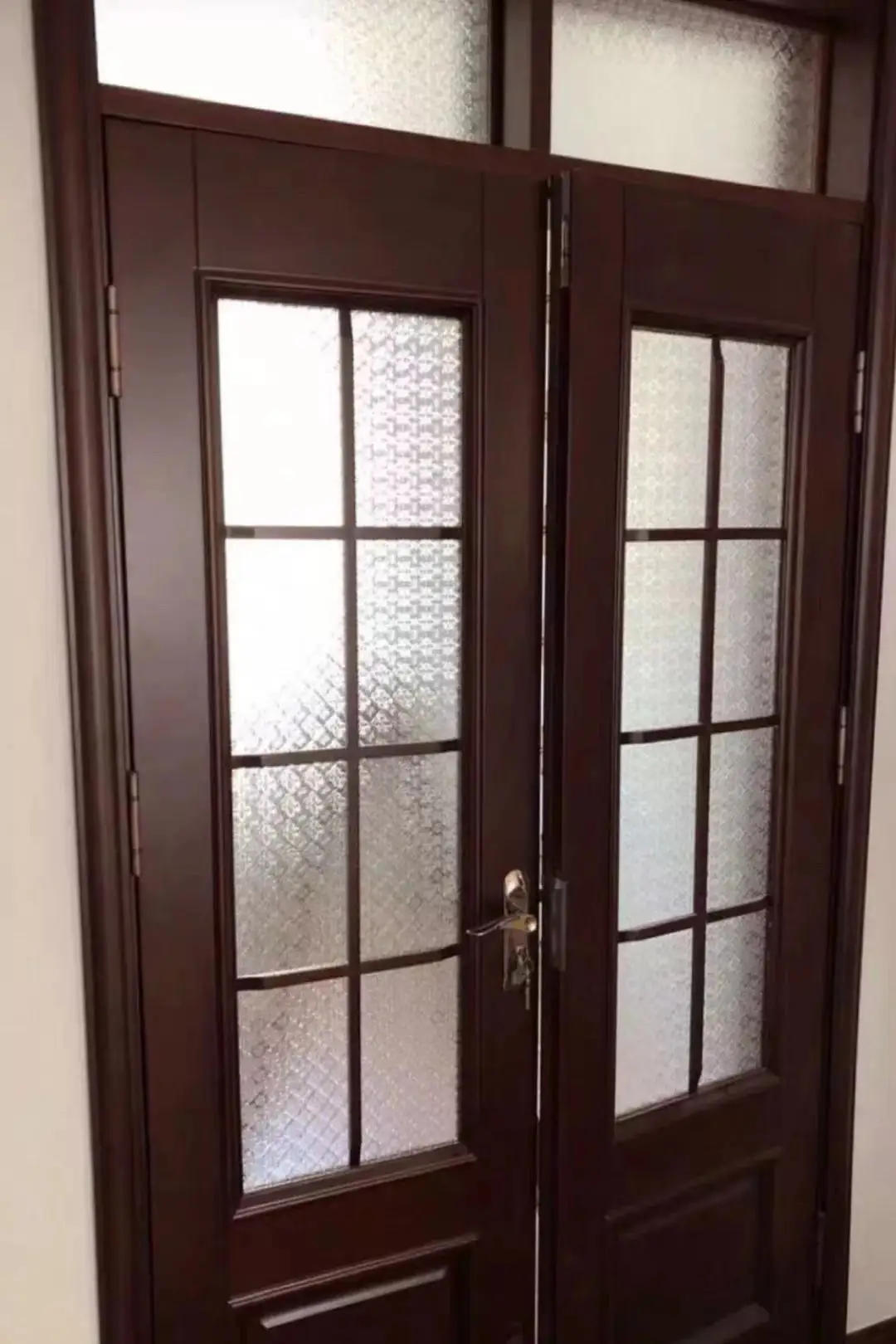 Customization changhong  patterned glass decorative partition wall shower screen corrugated